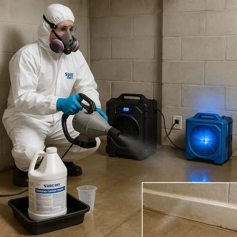 Sanitization and Odor Removal process in Oak Grove, SC